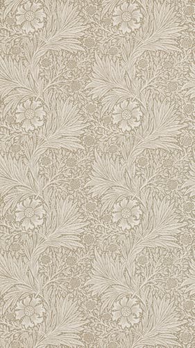 Morris & Co - Marigold Linen Morris and Friends Wallpa