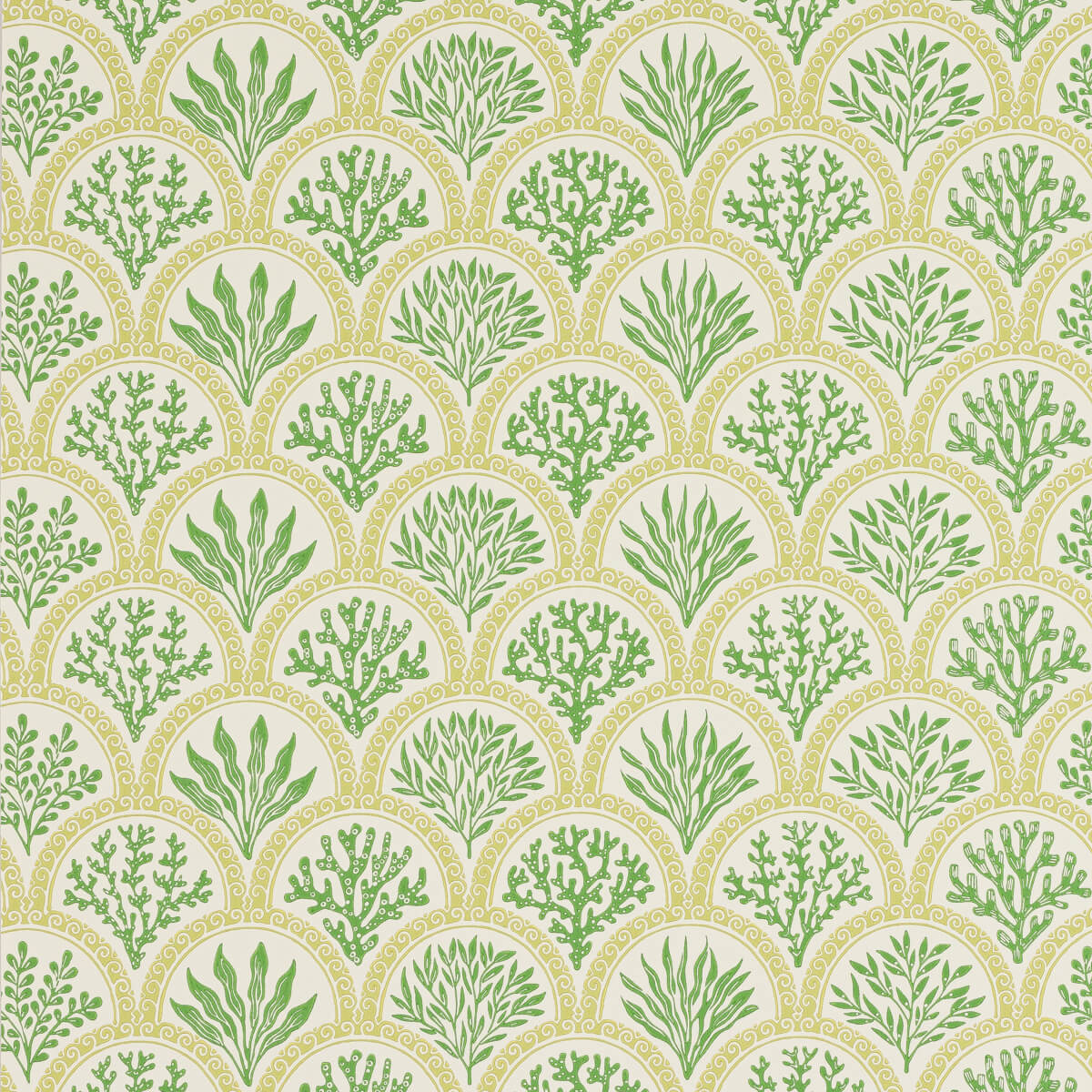 Jane Churchill - Coralli Green