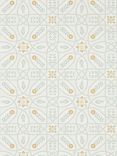 Morris & Co - Brophy Trellis Ivory Sage Melsetter Wallpapers