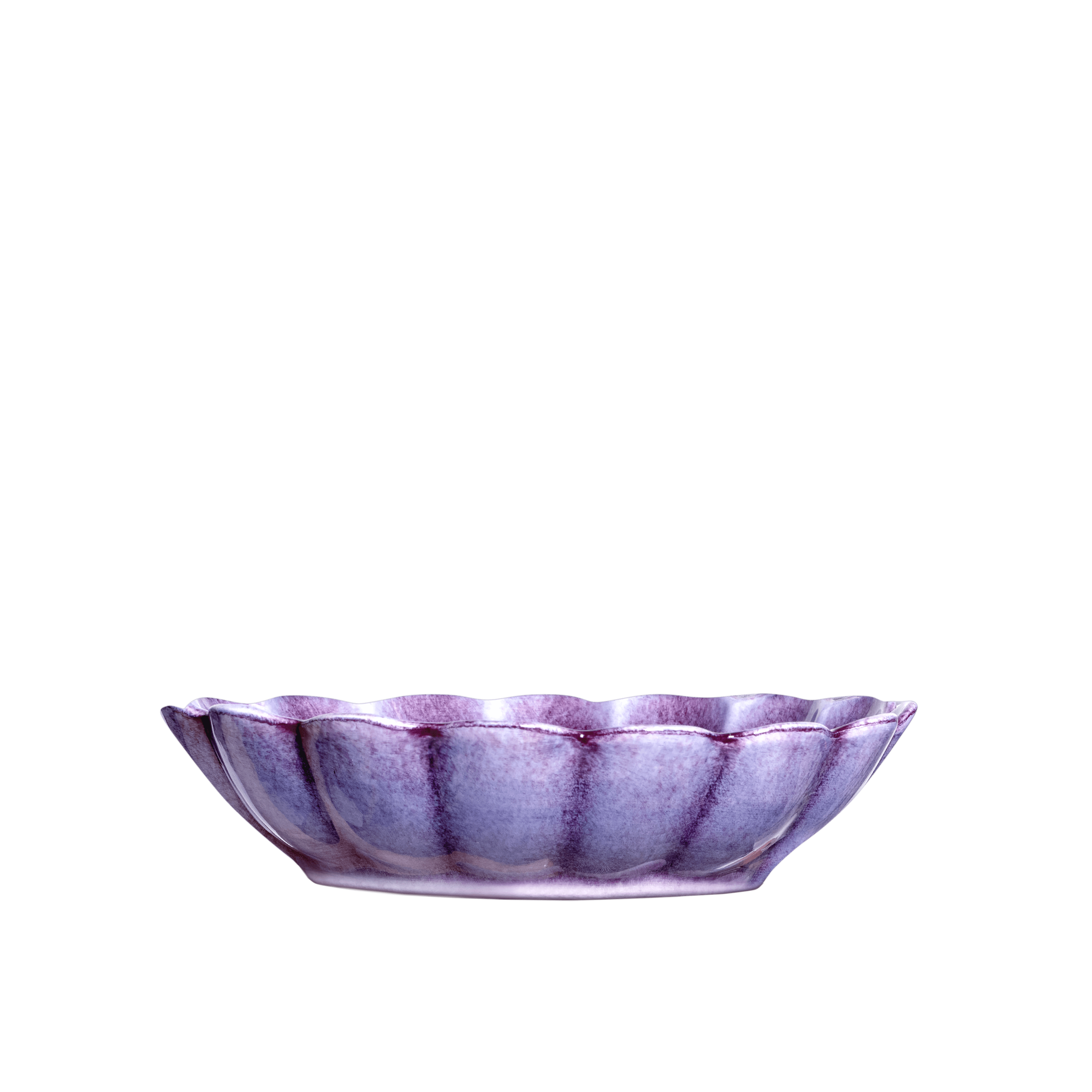 Oyster Skål 23x18 cm Viol