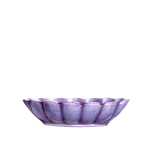Oyster Skål 23x18 cm Viol