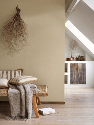 Casadeco - Papier Kraft Grain De Sab Papercraft