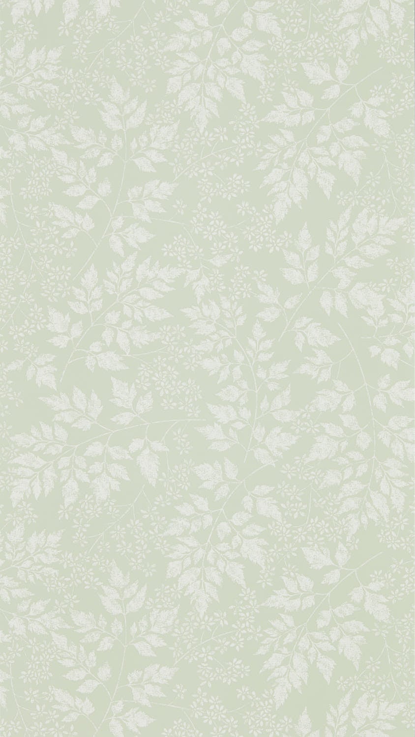 Sanderson - Spring Leaves Celadon Country Woodland Wallcove