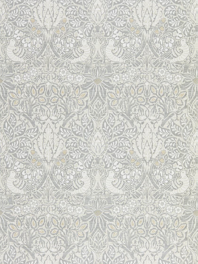 Pure Dove & Rose Cloud Gr Pure Morris North Wallpap