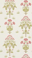 Morris & Co - Meadow Sweet Rose/Olive Morris and Friends Wallpa