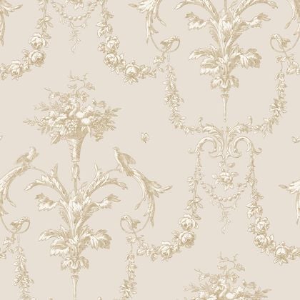 Casadeco - Corne D'Abondance Beige F Les Belles Toiles De Jouy