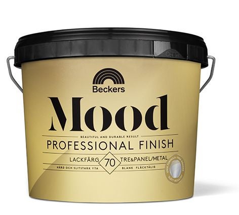 Mood Pro Finish Lackfärg 70 Blank 0,75 L Valfri kulör