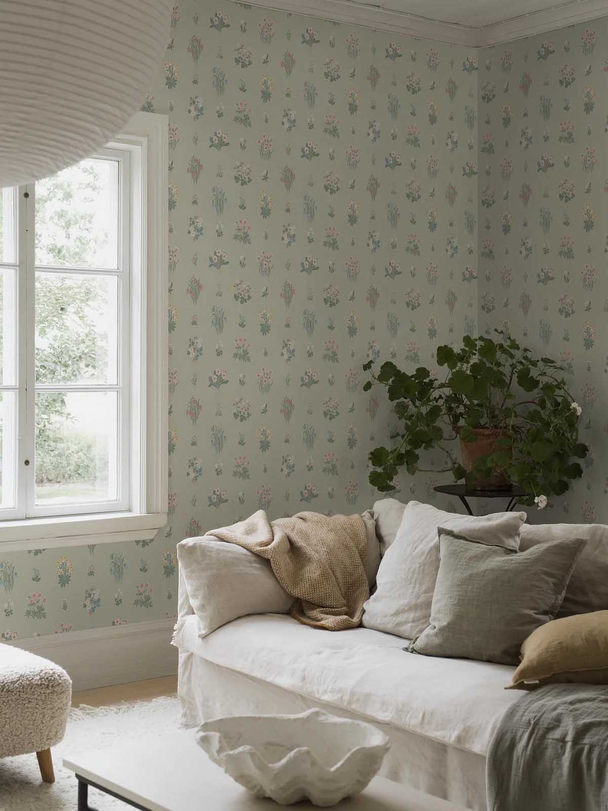 Boråstapeter - Ängsflora