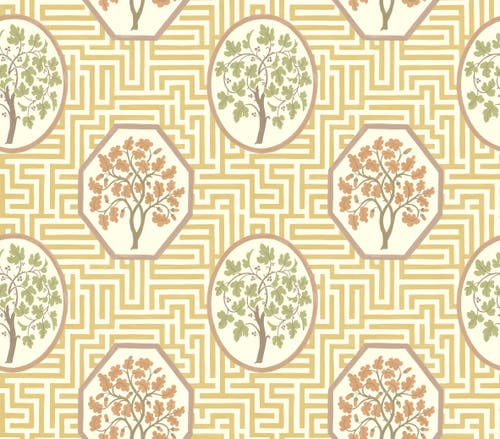 Royal Maze Ochre