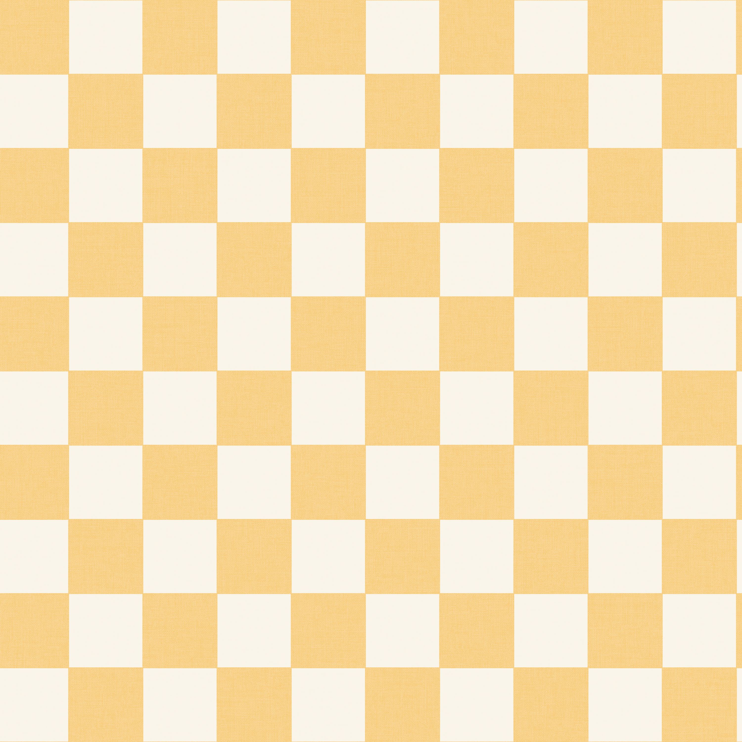 Caselio - Checks Jaune Soleil