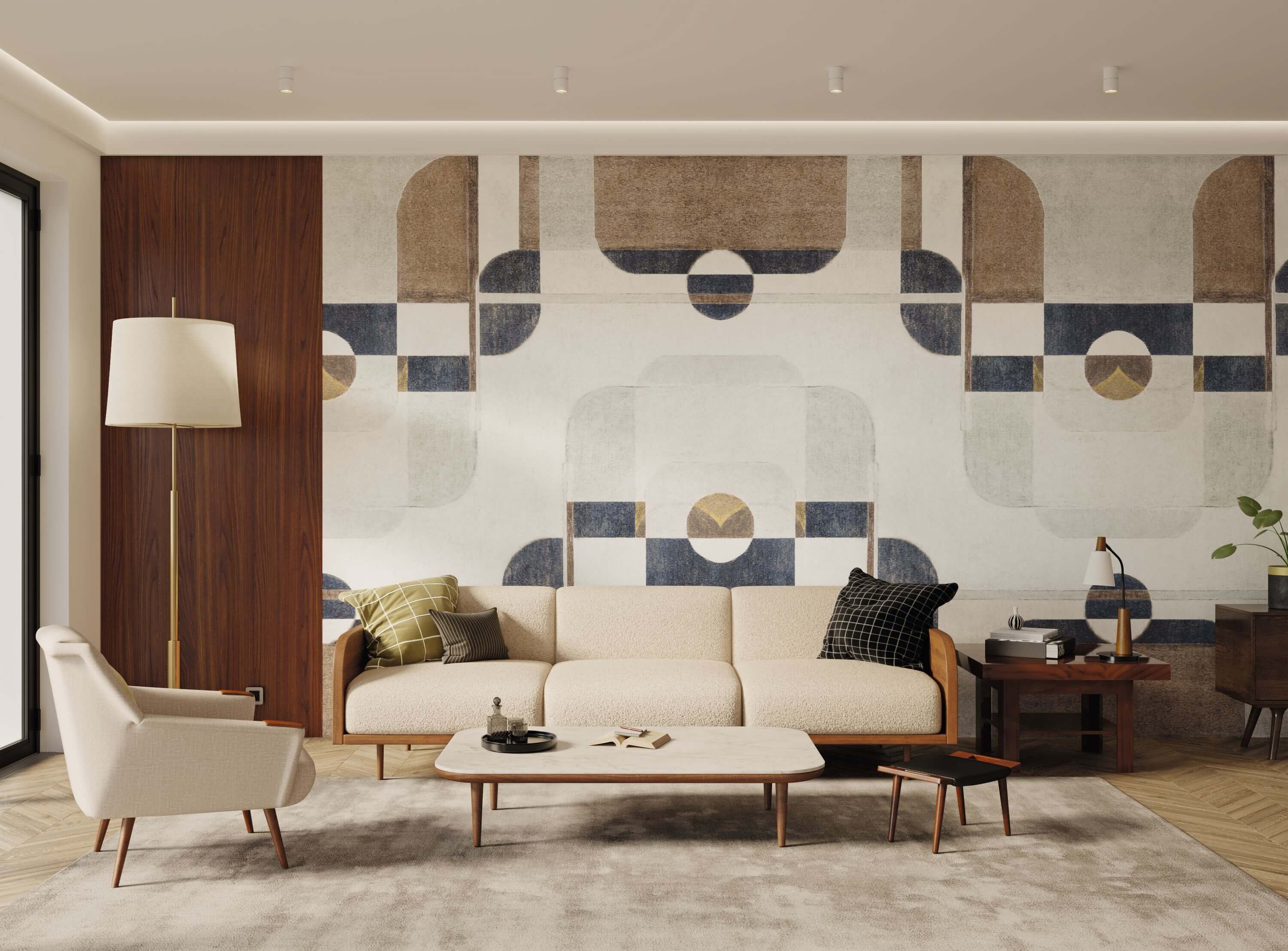 Casadeco - Conrad_L Gris Duvet / Enc Carnaby Street