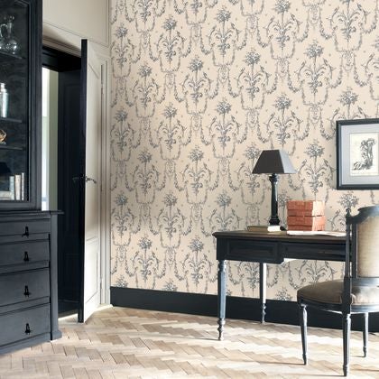 Casadeco - Corne D'Abondance Noir Fu Les Belles Toiles De Jouy