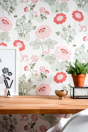 Duro - Blomsteräng, Röd Duro 1900