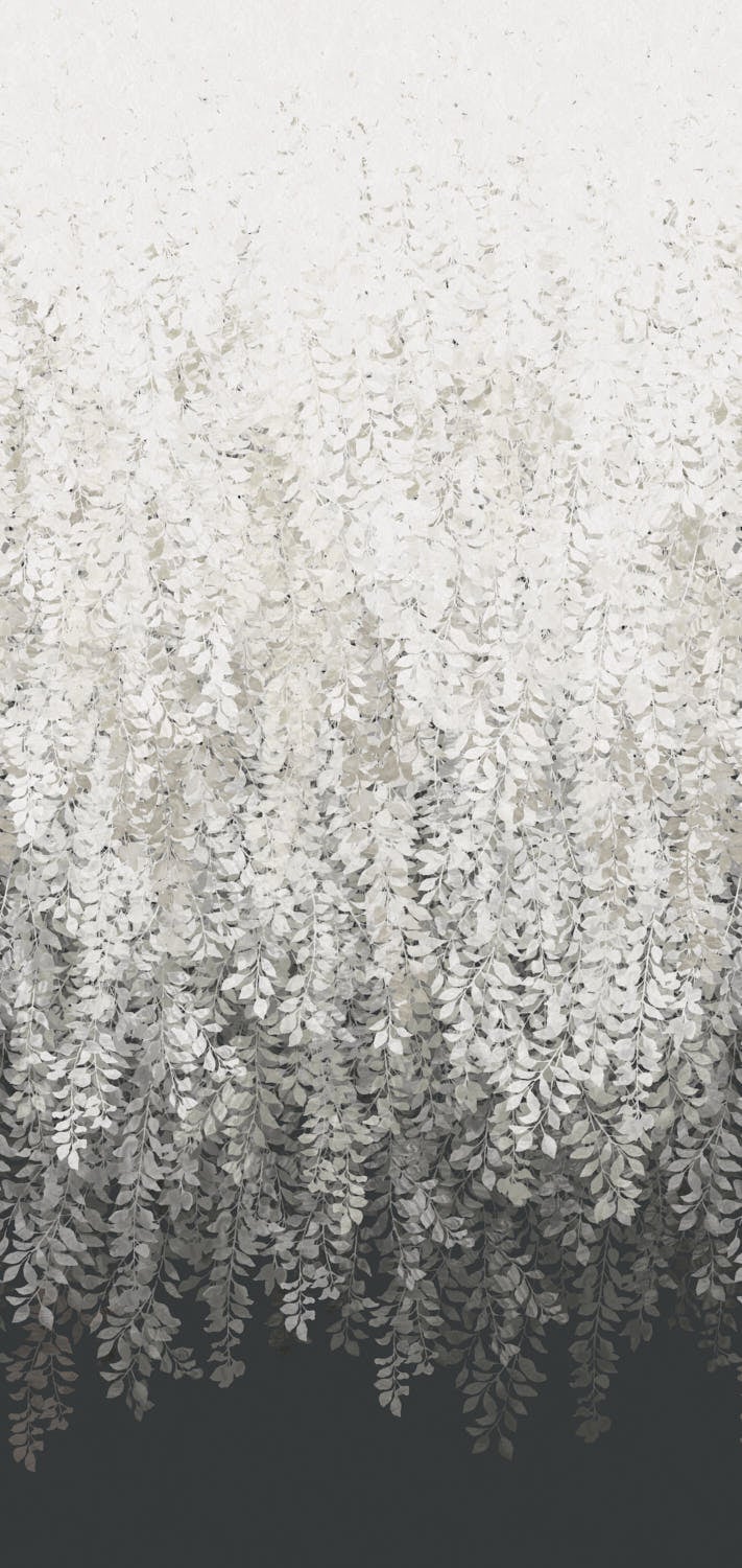 Zoffany - Tyndall Vine Black Kensington Walk Wallpaper