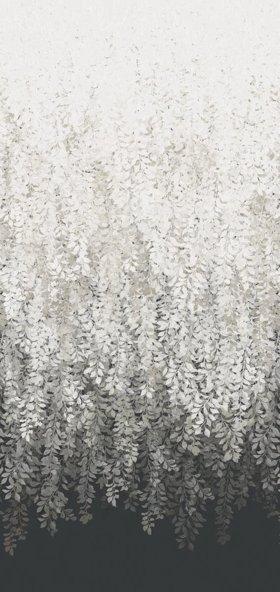 Zoffany - Tyndall Vine Black Kensington Walk Wallpaper