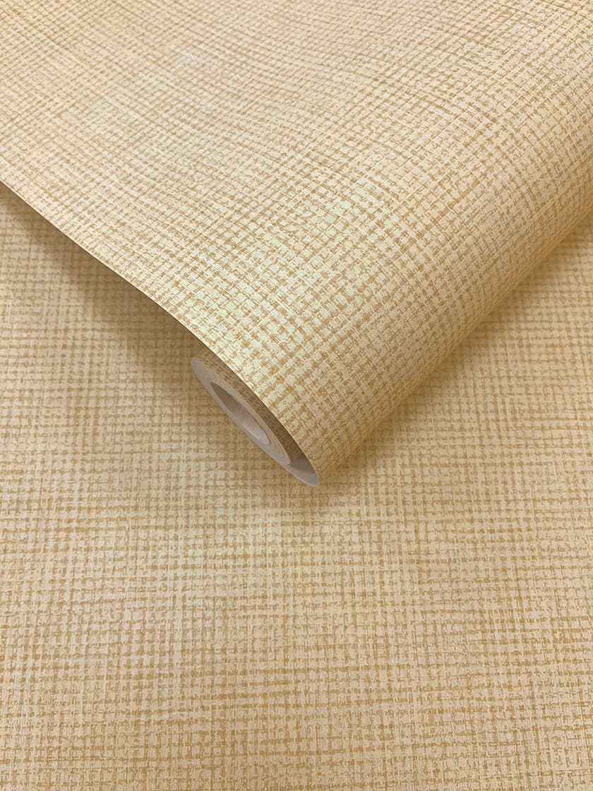 Intrade - Ormsby Texture ochre Tales of the Manor Tapet