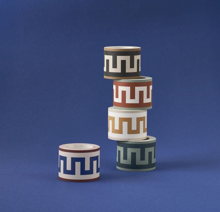 Casadeco - L'Audacieuse Bleu Outreme Galons & Frises