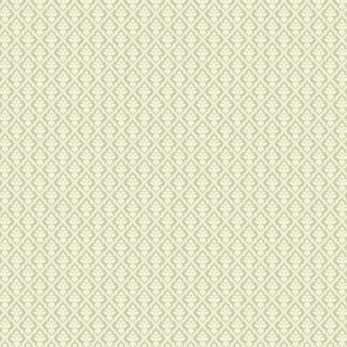 Lim & Handtryck - Liten Lilja - Vit/Grön K26-56