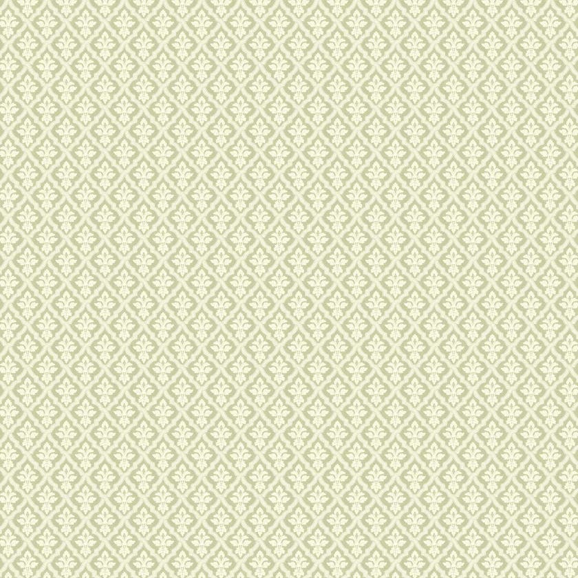 Lim & Handtryck - Liten Lilja - Vit/Grön K26-56