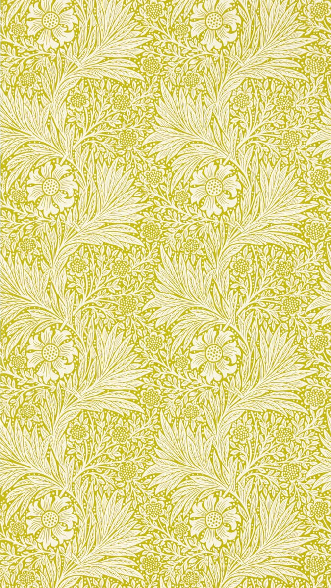 Marigold Chartreuse Cornubia Wallpapers
