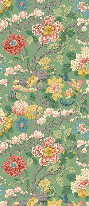 GP&J Baker - Original Little Magnolia Emerald BW45121-1