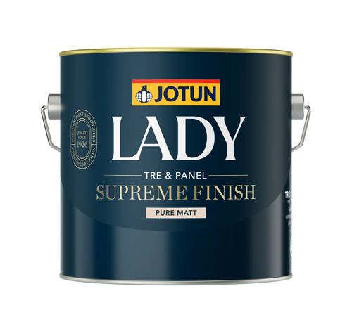 Lady Supreme Finish Pure Matt 2,7 L Valfri Kulör