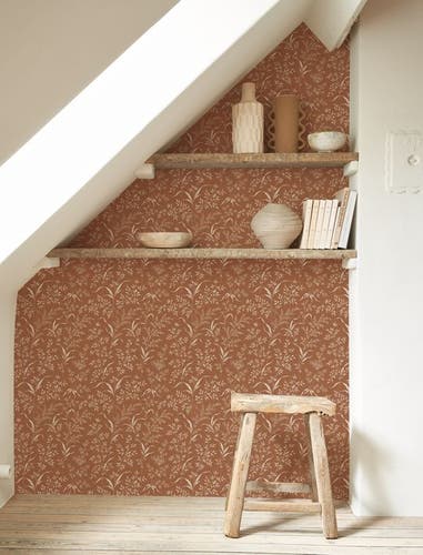 Casadeco - Grass Field Terre De Sien Soliflore