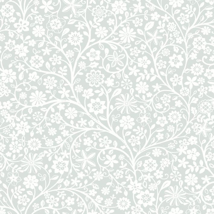 Casadeco - Poetic Flowers Bleu Doux Once Upon A Time 2