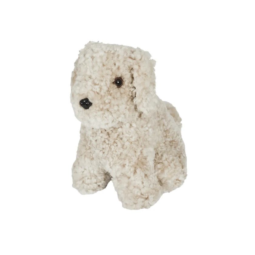 Curly Mini Mjukdjur Lammskinn