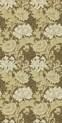Morris & Co - Chrysanthemum Bullrush Archive II Wallpapers