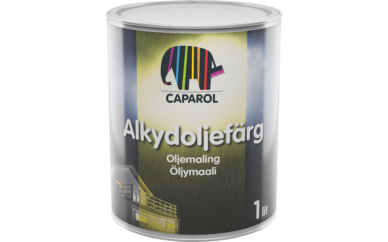 Alkydoljefärg Vit/Bas A 3L