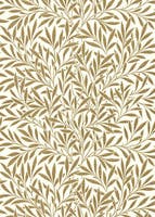 Willow Cream/Brown Queen Square Wallpapers