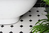 Octagon Svart passbit 4,8x4,8