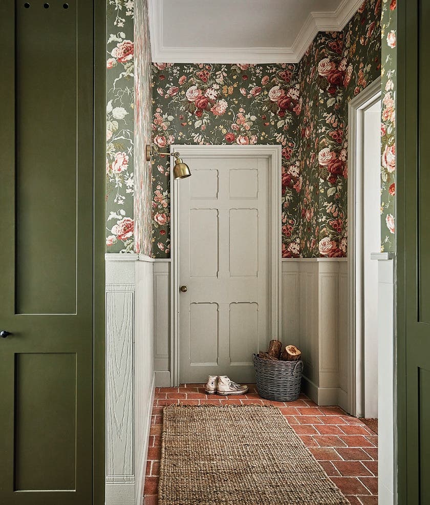 Stapleton Park Olive/Beng Sanderson One Sixty Wallp