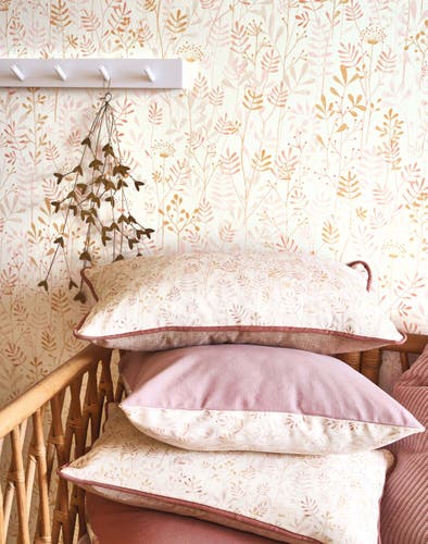 Casadeco - Wild Garden Rose Nude Once Upon A Time