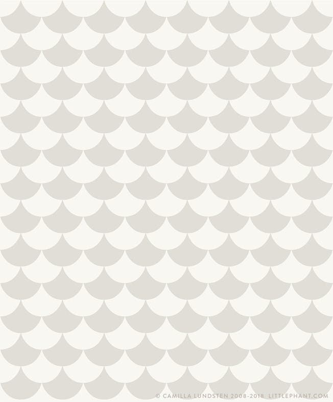 Waves - Light Grey