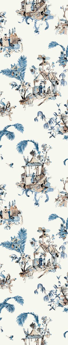 Nina Campbell - Toile Chinoise Nc Signature Toile Chinoi