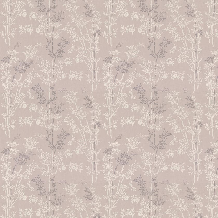 Lim & Handtryck - Bambu - Grå/Vit x124-27