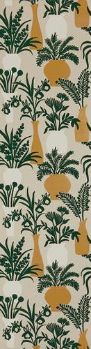 Osborne & Little - Amphora Irisa Amphora Emerald/Gol