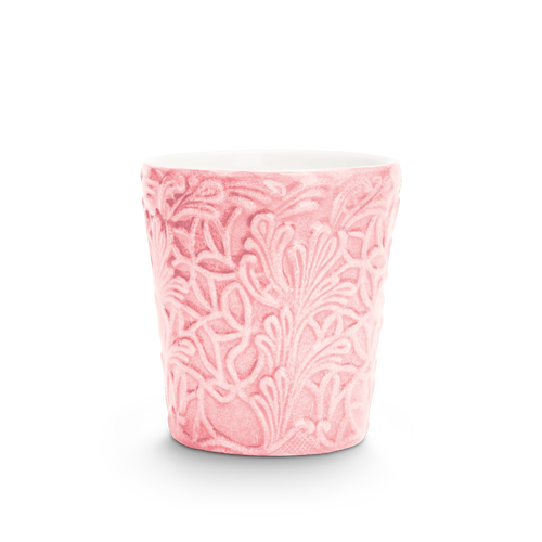 Lace Mugg 30 cl Ljusrosa