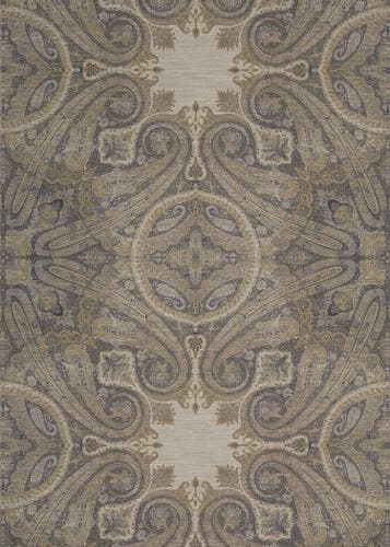 Zoffany - Elswick Paisley Blue Umbe Cotswolds Manor Wallpaper