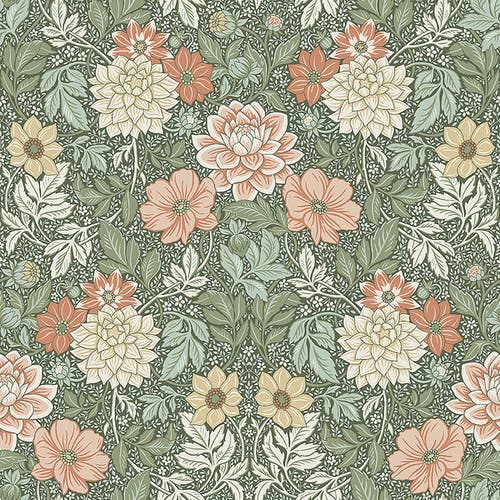Boråstapeter - Dahlia Garden