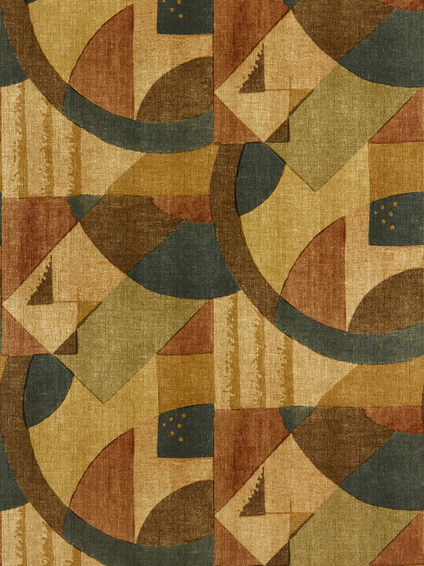Zoffany - Abstract 1928 Antique Cop Rhombi Wallcoverings
