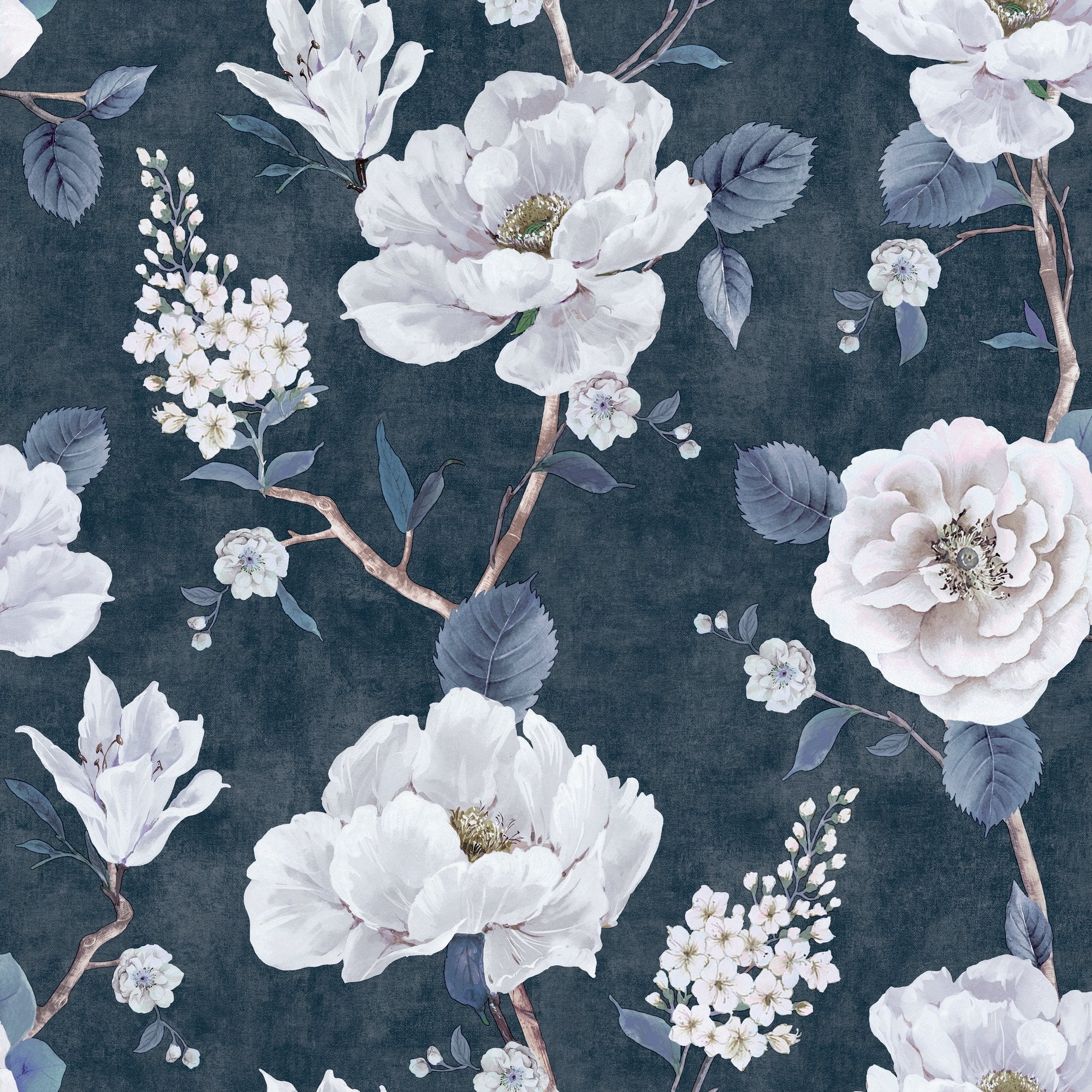 Ashley Floral Navy
