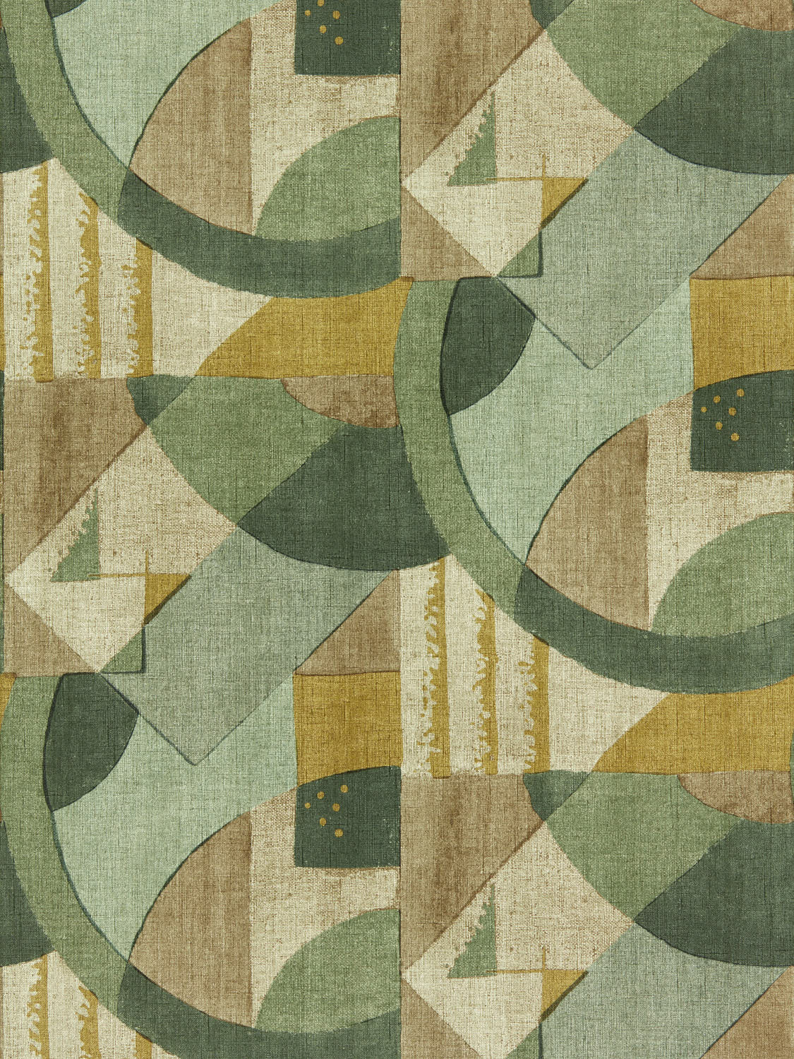 Zoffany - Abstract 1928 Antique Oli Rhombi Wallcoverings