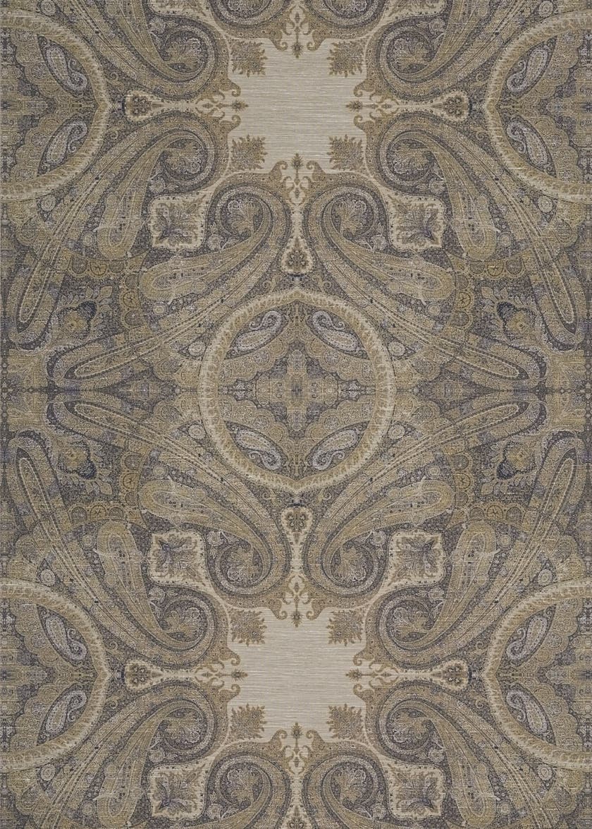 Zoffany - Elswick Paisley Blue Umbe Cotswolds Manor Wallpaper