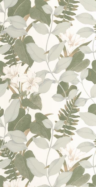 Casadeco - Royal Lily Vert Cendre Soliflore