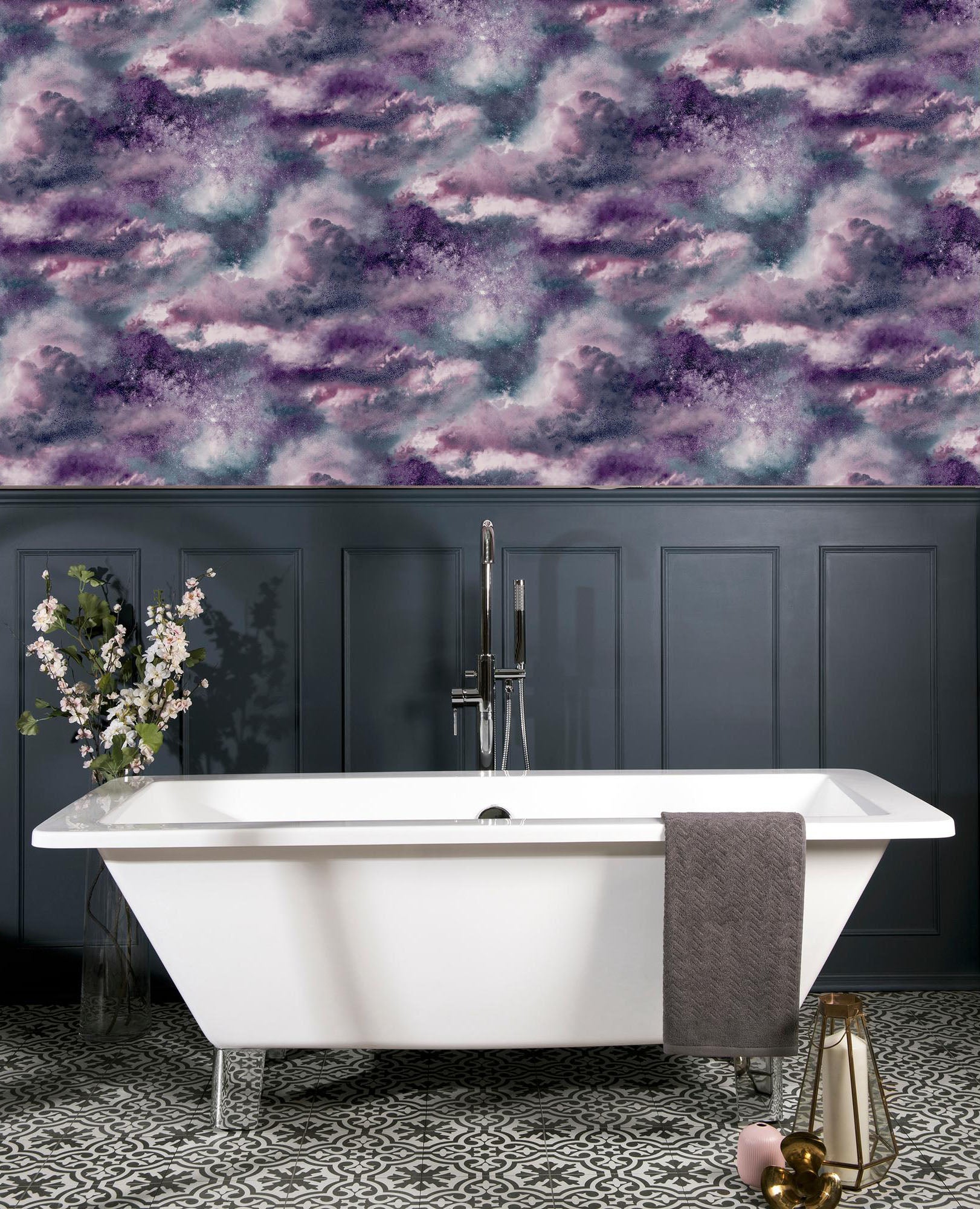 Diamond Galaxy Purple