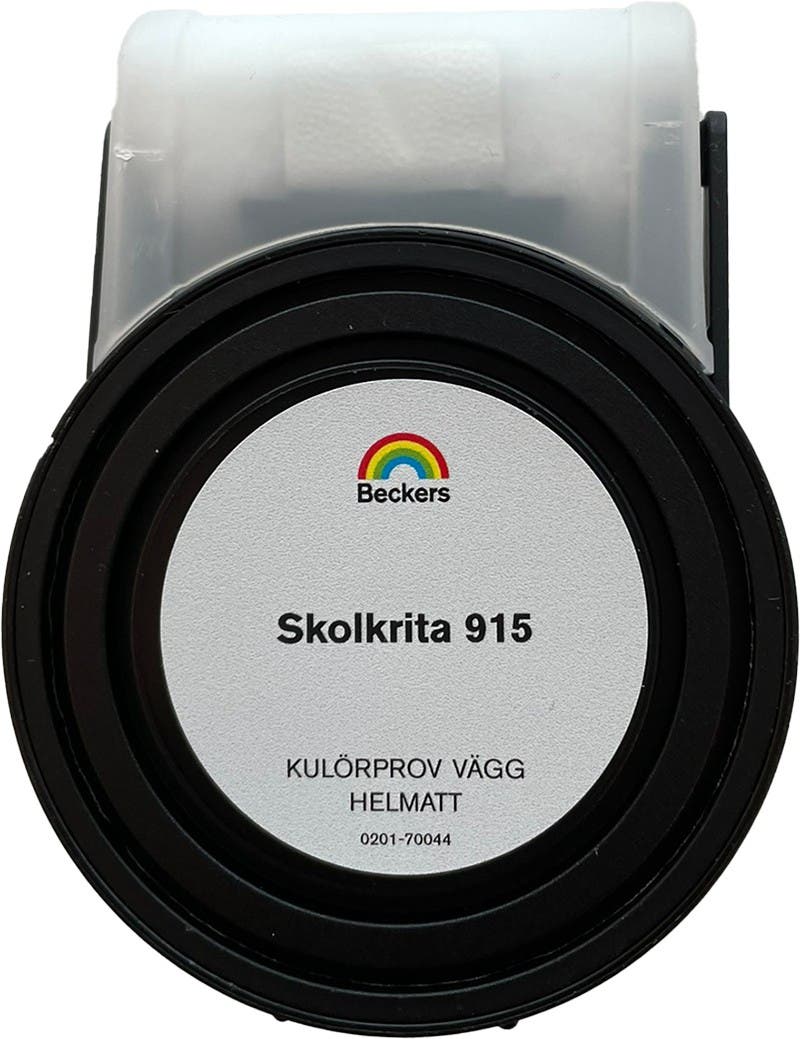 Beckers Kulörprov Helmatt 55ml Skolkrita 915 0,055 L Skolkrita 915