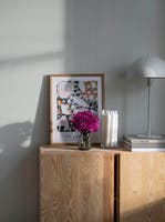 Arvid Ljusblå Småmönstrat